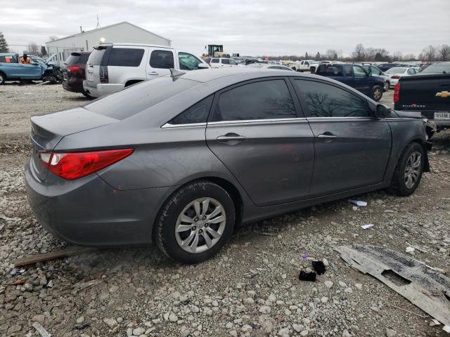 5NPEB4AC8BH183766 - 2011 HYUNDAI SONATA GLS GRAY photo 3