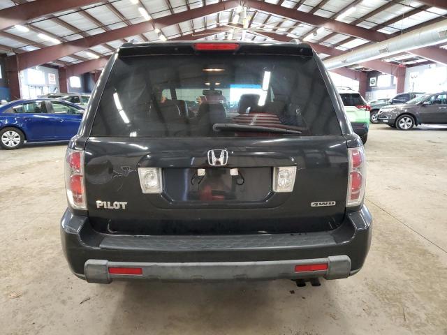 5FNYF18558B053894 - 2008 HONDA PILOT EXL BLACK photo 6