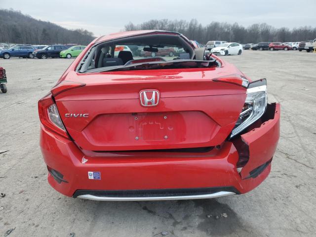 2HGFC2F63MH534931 - 2021 HONDA CIVIC LX RED photo 6