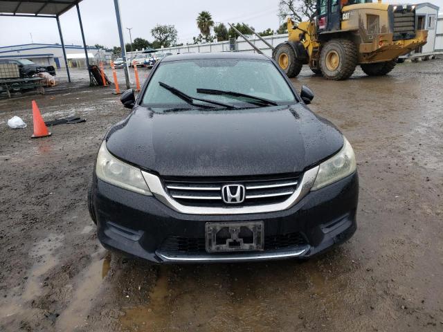 1HGCR2F3XDA149713 - 2013 HONDA ACCORD LX BLACK photo 5