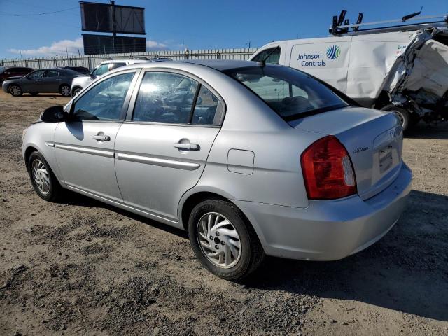 KMHCN46C79U372492 - 2009 HYUNDAI ACCENT GLS SILVER photo 2