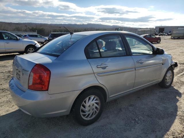 KMHCN46C79U372492 - 2009 HYUNDAI ACCENT GLS SILVER photo 3