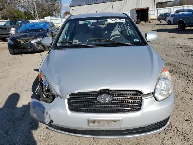 KMHCN46C79U372492 - 2009 HYUNDAI ACCENT GLS SILVER photo 5