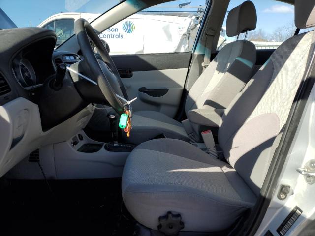 KMHCN46C79U372492 - 2009 HYUNDAI ACCENT GLS SILVER photo 7