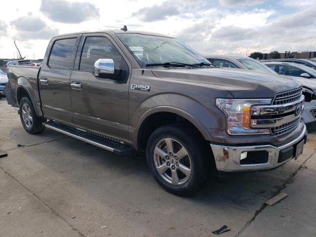 1FTEW1CP5JKC02759 - 2018 FORD F150 SUPERCREW GRAY photo 4