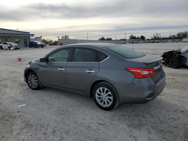 3N1AB7AP3KY267745 - 2019 NISSAN SENTRA S GRAY photo 2