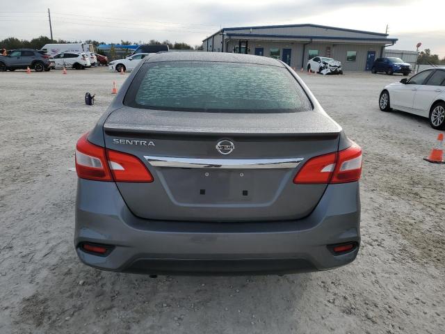 3N1AB7AP3KY267745 - 2019 NISSAN SENTRA S GRAY photo 6