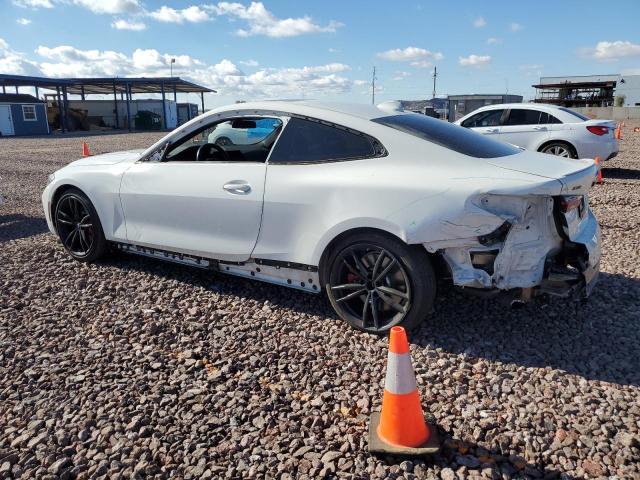 WBA13AR01MCG08036 - 2021 BMW M440XI WHITE photo 2