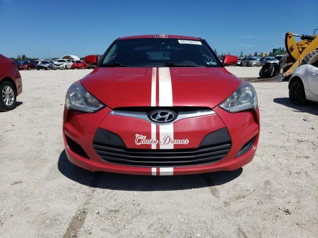 KMHTC6AD4FU239511 - 2015 HYUNDAI VELOSTER RED photo 5