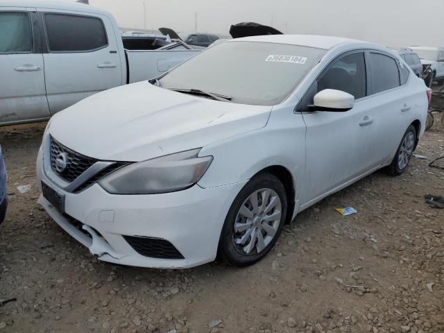 3N1AB7APXGY294934 - 2016 NISSAN SENTRA S WHITE photo 1