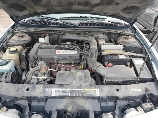 1G8ZK52722Z244105 - 2002 SATURN SL2 BLUE photo 11