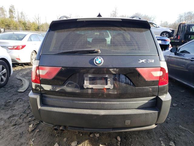 WBXPA93434WC32776 - 2004 BMW X3 3.0I BLACK photo 6