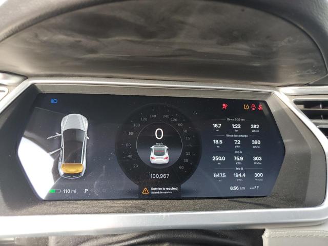 5YJSA1AC2DFP10884 - 2013 TESLA MODEL S ვერცხლისფერი ფოტო 9