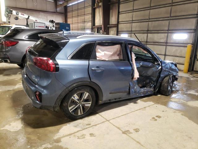 KNDCD3LD5L5387458 - 2020 KIA NIRO EX BLUE photo 3