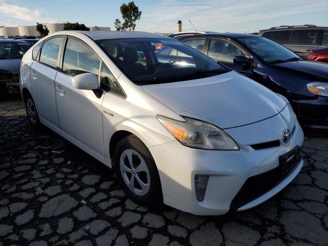 JTDKN3DU2C5526226 - 2012 TOYOTA PRIUS WHITE photo 4