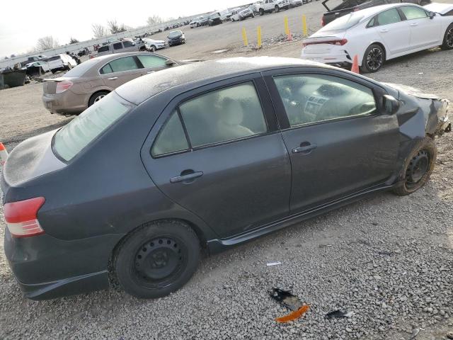 JTDBT923071019745 - 2007 TOYOTA YARIS GRAY photo 3