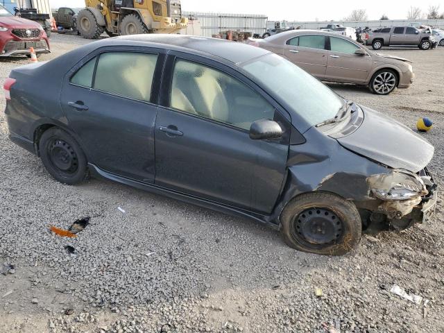 JTDBT923071019745 - 2007 TOYOTA YARIS GRAY photo 4