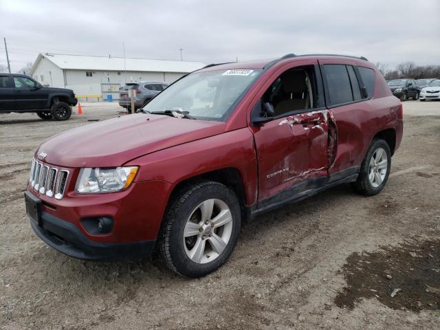 1J4NF1FB1BD159232 - 2011 JEEP COMPASS SPORT RED photo 1