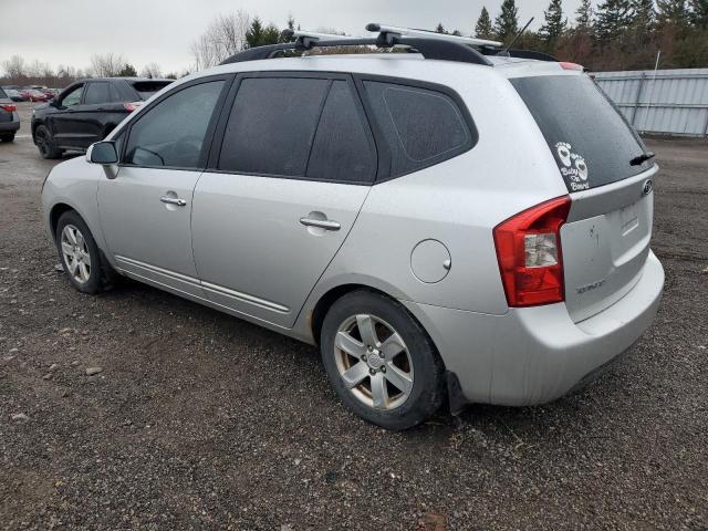 KNAFG528497252079 - 2009 KIA RONDO BASE SILVER photo 2