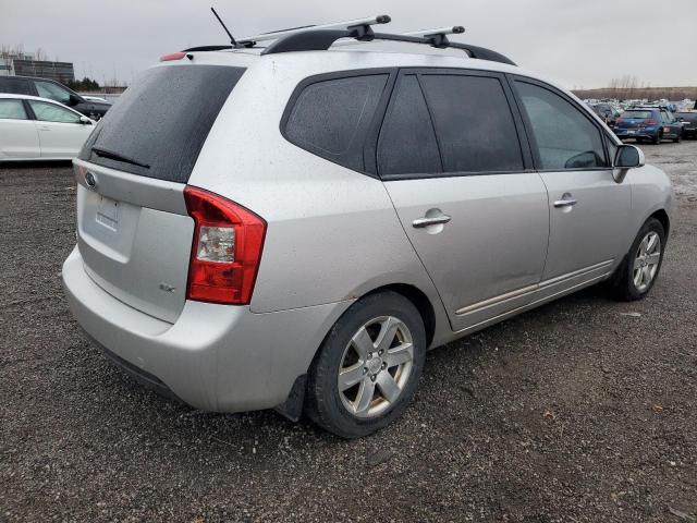 KNAFG528497252079 - 2009 KIA RONDO BASE SILVER photo 3