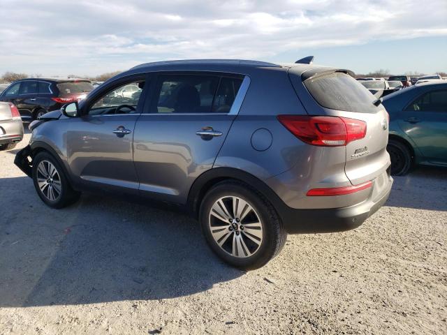 KNDPC3AC2E7586294 - 2014 KIA SPORTAGE EX GRAY photo 2