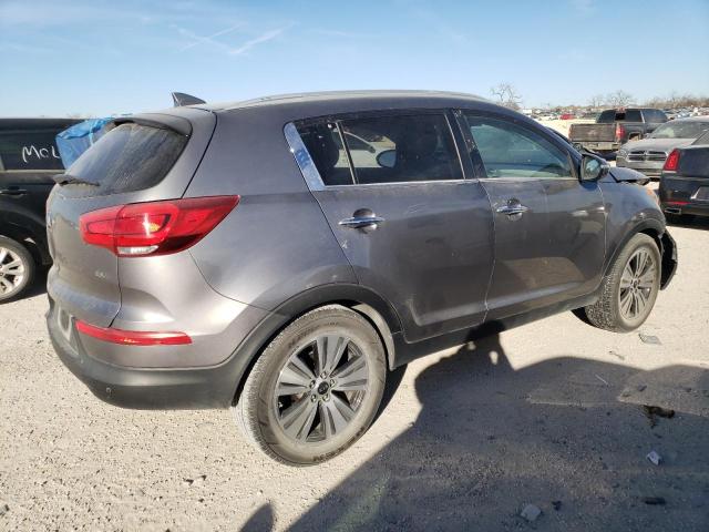 KNDPC3AC2E7586294 - 2014 KIA SPORTAGE EX GRAY photo 3