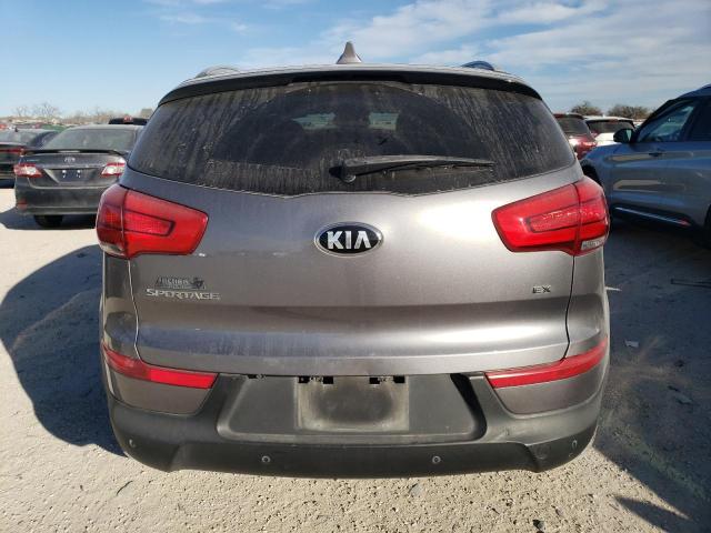 KNDPC3AC2E7586294 - 2014 KIA SPORTAGE EX GRAY photo 6