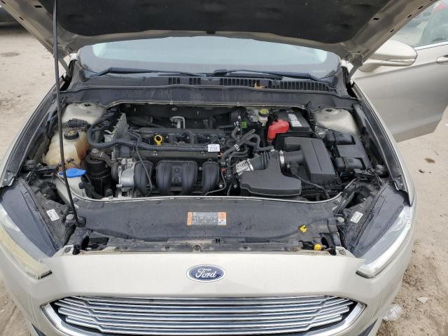 3FA6P0H74FR224541 - 2015 FORD FUSION SE GOLD photo 11