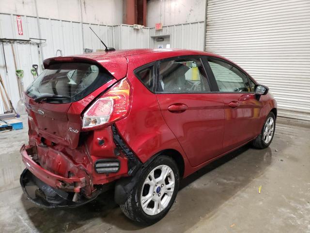 3FADP4EJXFM164700 - 2015 FORD FIESTA SE RED photo 3