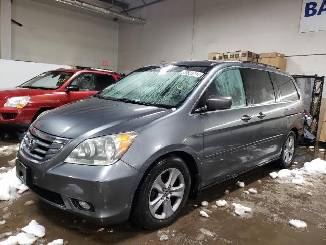 5FNRL3H96AB083858 - 2010 HONDA ODYSSEY TOURING GRAY photo 1