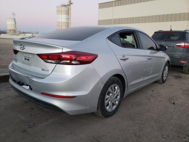 5NPD74LF9JH243301 - 2018 HYUNDAI ELANTRA SE SILVER photo 3