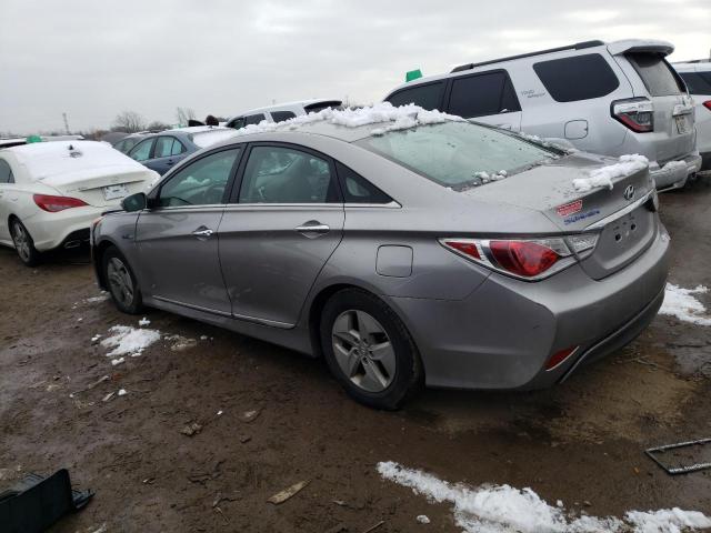 KMHEC4A42CA042587 - 2012 HYUNDAI SONATA HYBRID GRAY photo 2