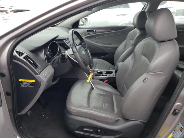 KMHEC4A42CA042587 - 2012 HYUNDAI SONATA HYBRID GRAY photo 7