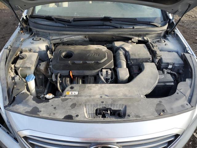 5NPE24AF7FH023099 - 2015 HYUNDAI SONATA SE SILVER photo 11