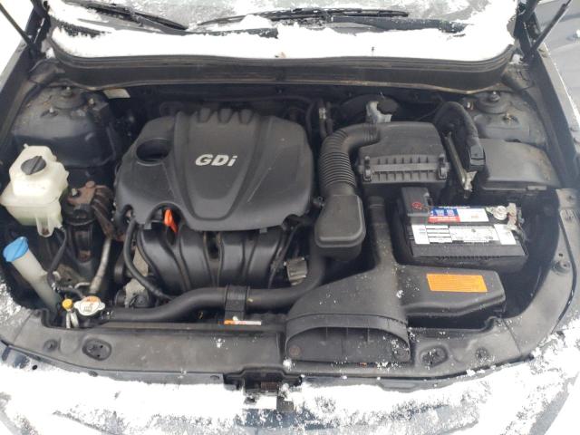 5NPEB4AC1DH582814 - 2013 HYUNDAI SONATA GLS BLACK photo 11