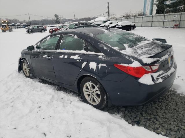 5NPEB4AC1DH582814 - 2013 HYUNDAI SONATA GLS BLACK photo 2