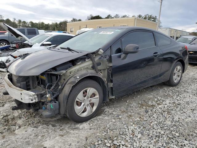 2HGFG3B57DH527391 - 2013 HONDA CIVIC LX BLACK photo 1