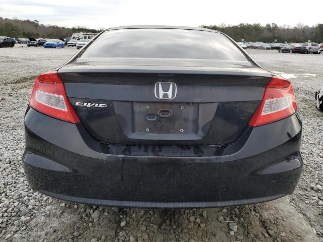 2HGFG3B57DH527391 - 2013 HONDA CIVIC LX BLACK photo 6