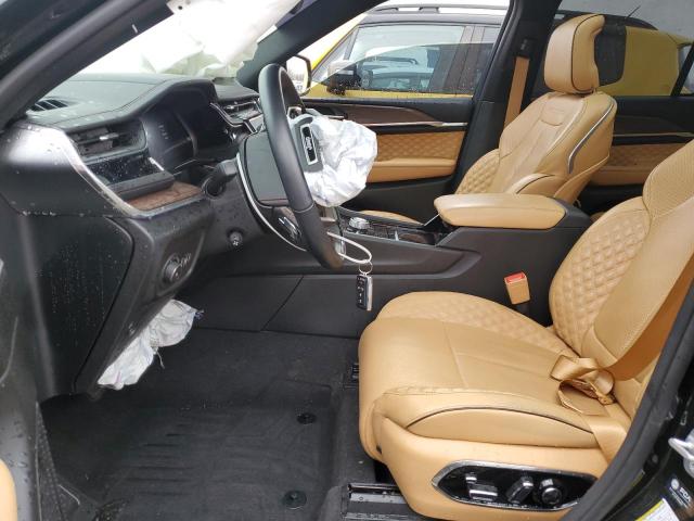 1C4RJHEG8N8611458 - 2022 JEEP GRAND CHER SUMMIT Սև լուսանկար 7