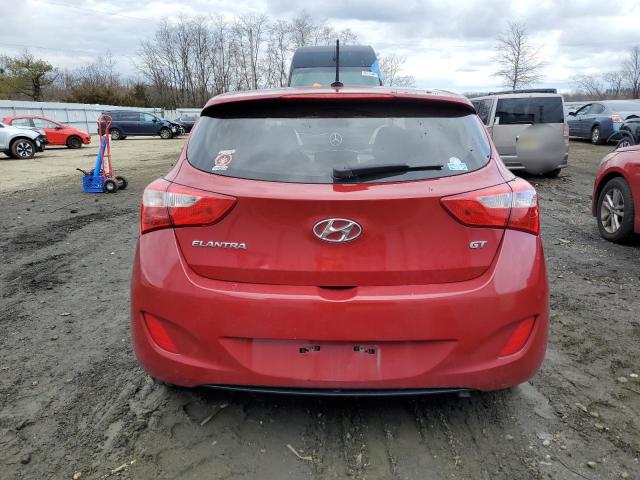 KMHD35LH8GU317546 - 2016 HYUNDAI ELANTRA GT RED photo 6