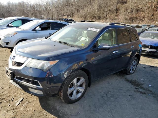 2HNYD2H3XCH546686 - 2012 ACURA MDX TECHNOLOGY BLUE photo 1