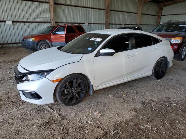 19XFC2F85KE008017 - 2019 HONDA CIVIC SPOR WHITE photo 1