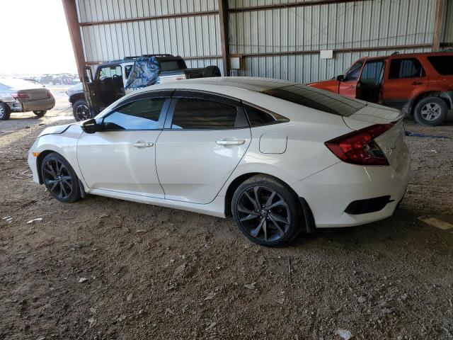 19XFC2F85KE008017 - 2019 HONDA CIVIC SPOR WHITE photo 2