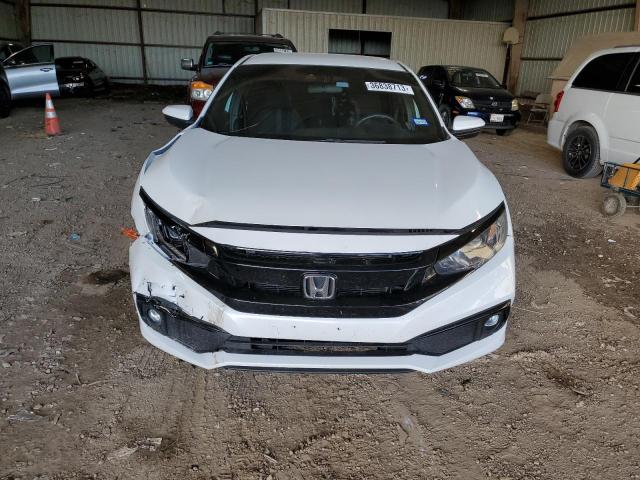 19XFC2F85KE008017 - 2019 HONDA CIVIC SPOR WHITE photo 5