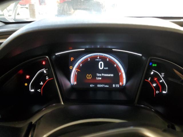 19XFC2F85KE008017 - 2019 HONDA CIVIC SPOR WHITE photo 9