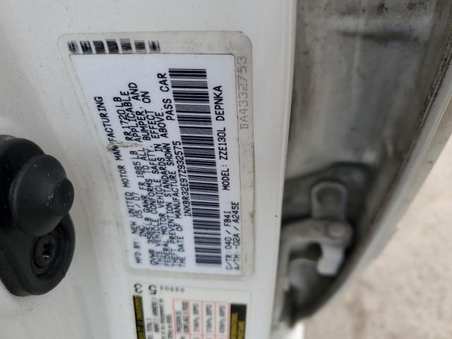 1NXBR32E97Z932575 - 2007 TOYOTA COROLLA CE WHITE photo 12