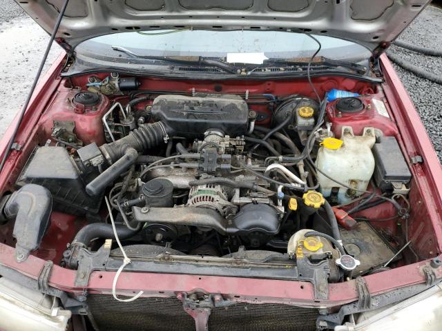 4S3BK4258W6300295 - 1998 SUBARU LEGACY BRIGHTON RED photo 11