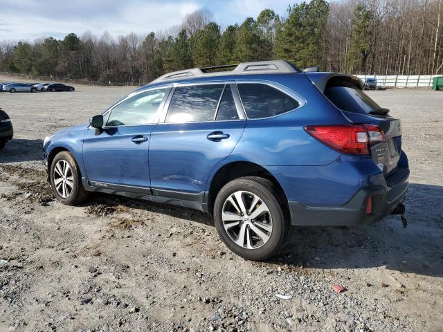 4S4BSANC3K3274060 - 2019 SUBARU OUTBACK 2.5I LIMITED BLUE photo 2