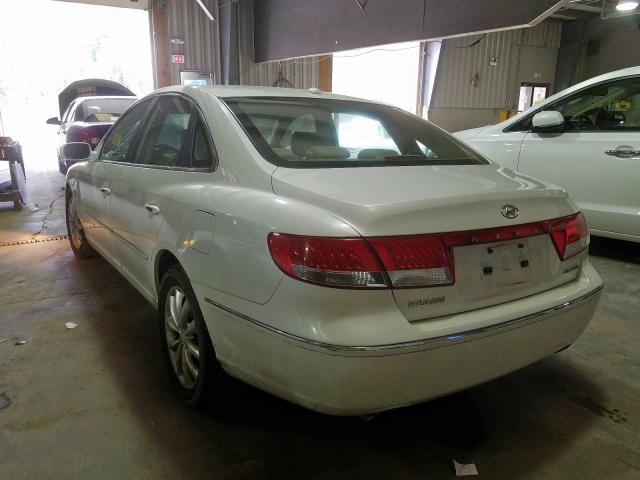 KMHFC46F38A288392 - 2008 HYUNDAI AZERA SE  photo 3