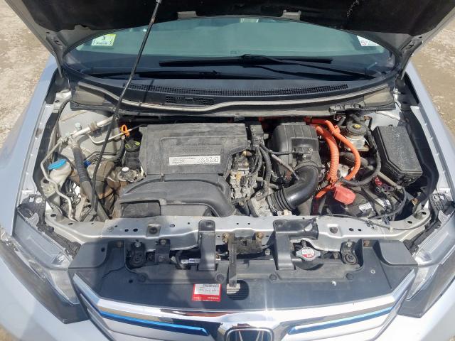 JHMFB4F3XCS001600 - 2012 HONDA CIVIC HYBRID L  photo 7